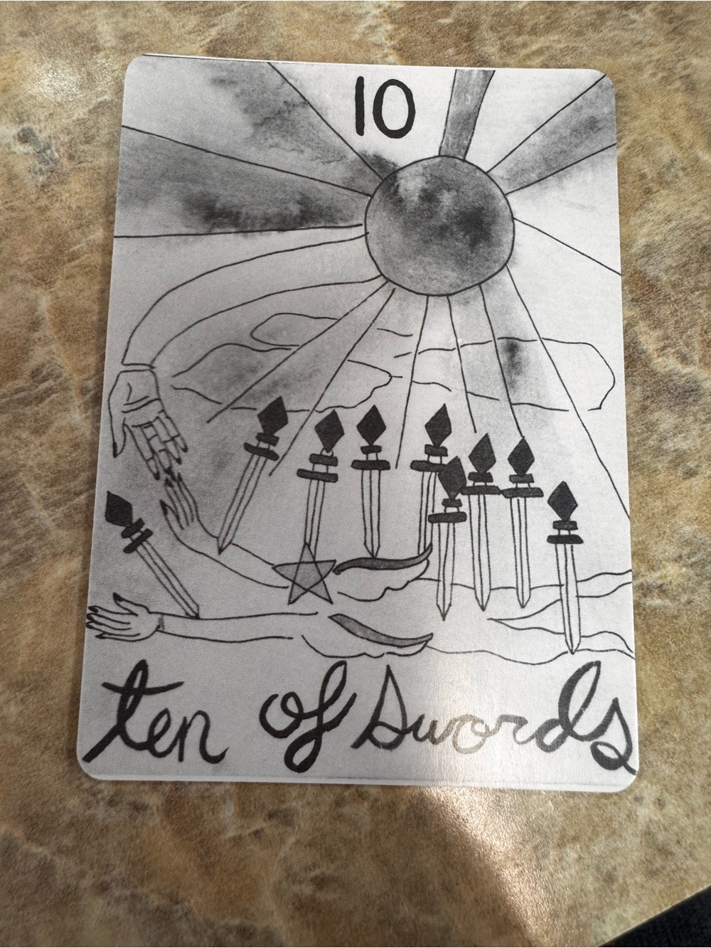 Scetch style tarot deck - Picture 2 of 4